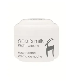 Crema facial de noche con leche de cabra