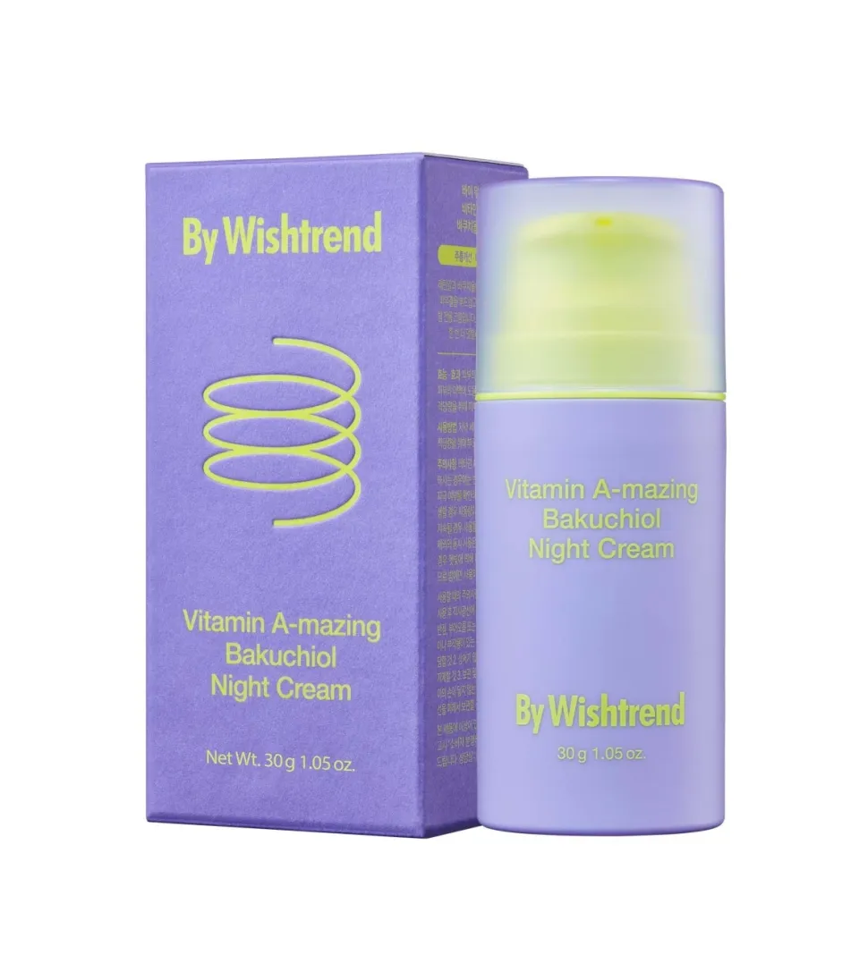 Crema facial de noche Vitamin A-mazing Bakuchiol - Piel madura