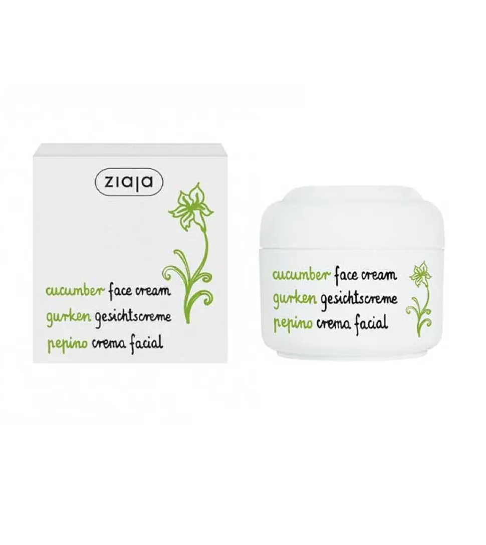 Crema facial de pepino