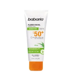 Crema facial de protección solar fluida SPF50+ 75ml - Pieles sensibles y atópicas
