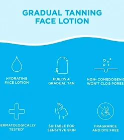 Crema facial diaria de Autobronceado Gradual