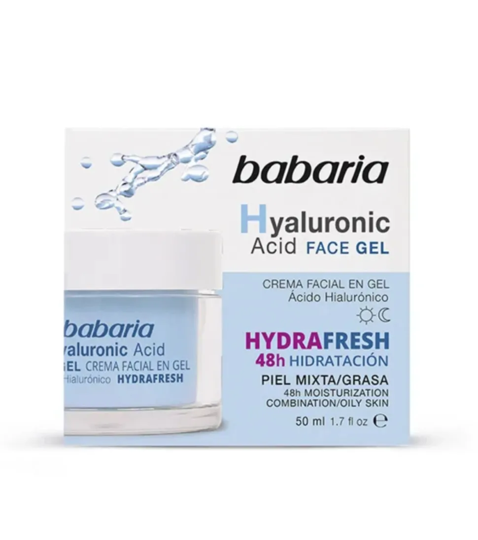 Crema facial en gel con ácido hialurónico Hydrafresh