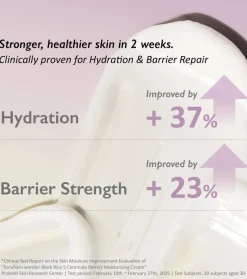 Crema facial hidratante Black Rice 5 Ceramide Barrier