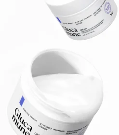 Crema facial hidratante con Glucamune