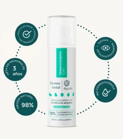 Crema facial hidratante de repollo - Pieles atópicas