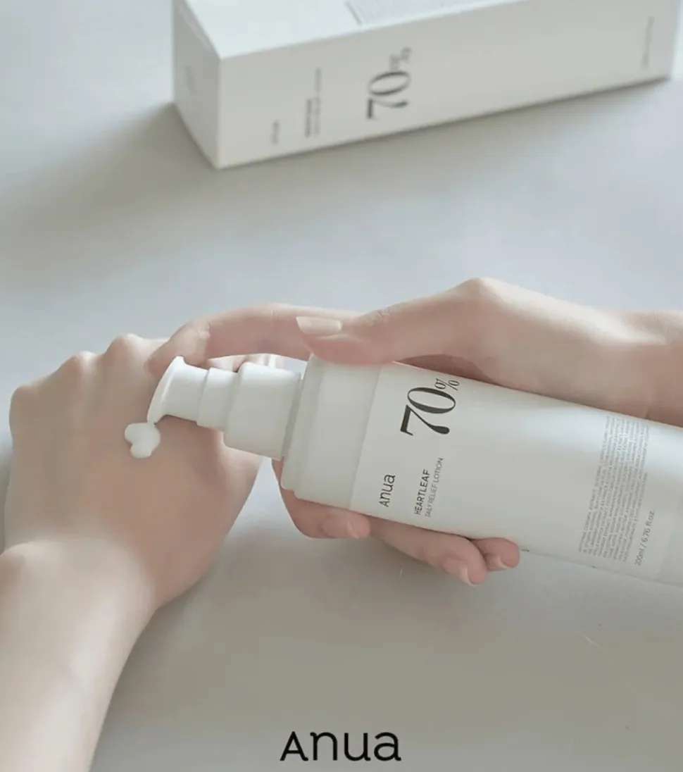 Crema facial hidratante Heartleaf 70% Daily Lotion