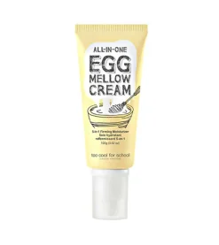 Crema facial hidratante, iluminadora y reafirmante 5 en 1 Egg Mellow