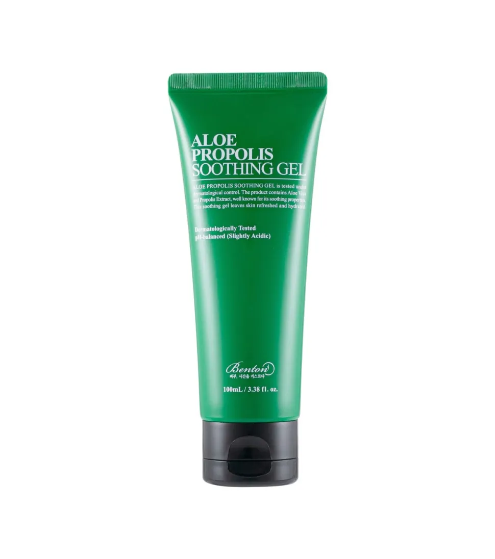 Crema facial hidratante textura gel Aloe Propolis - Piel sensible o acneica