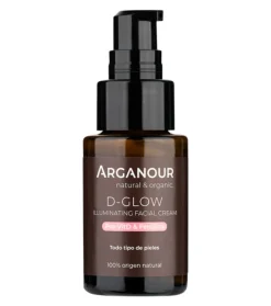 Crema facial iluminadora D-Glow