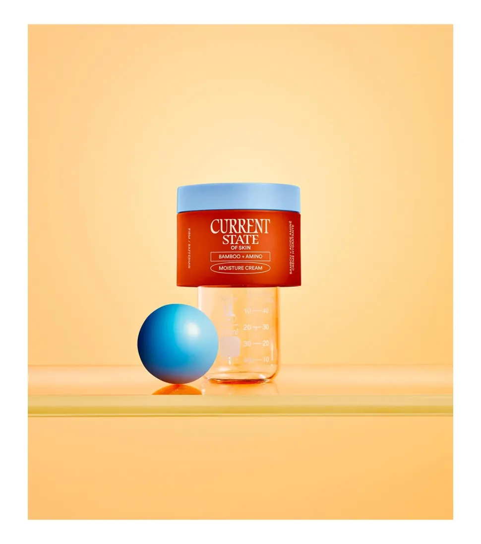 Crema facial mega hidratante de bambú y aminoácidos