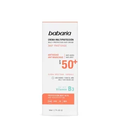 Crema facial multiprotección SPF50+ 360º Photoage