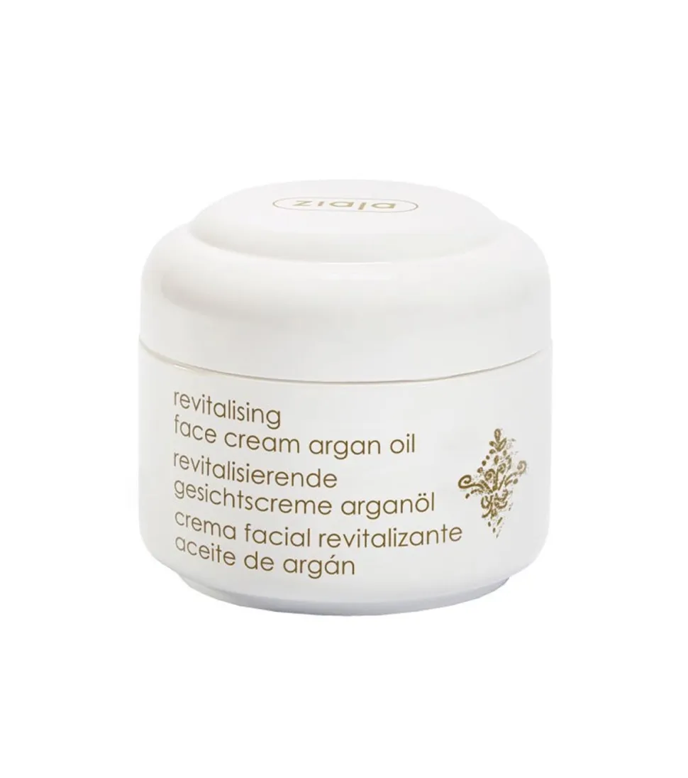 Crema facial revitalizante de aceite de argán - Piel muy seca e irritada