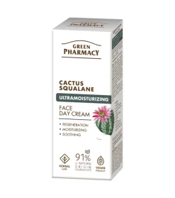 Crema facial ultra-hidratante de día - Cactus + Escualano