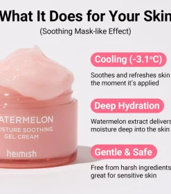 Crema gel hidratante Watermelon Moisture Soothing