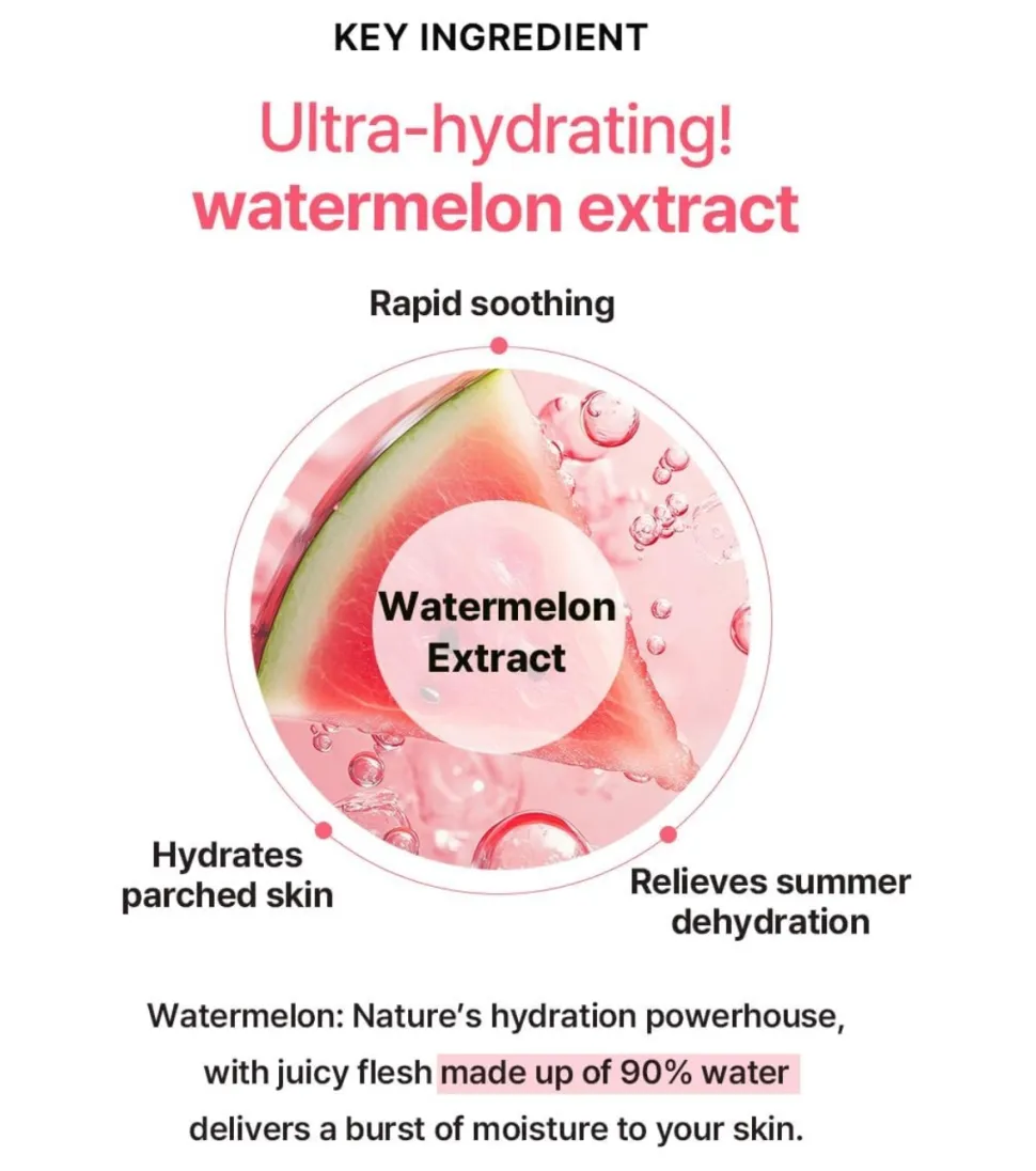 Crema gel hidratante Watermelon Moisture Soothing
