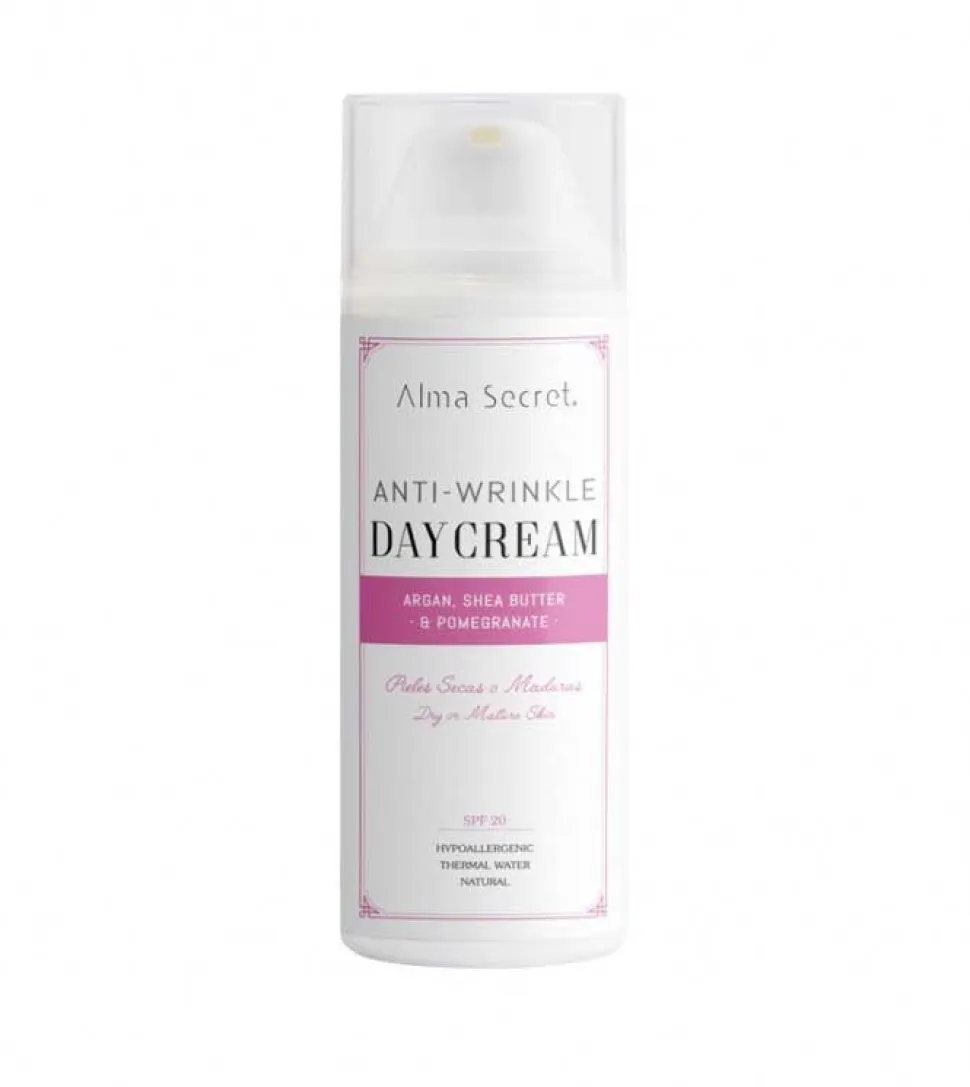 Crema hidratante antiarrugas para pieles secas, sensibles o maduras