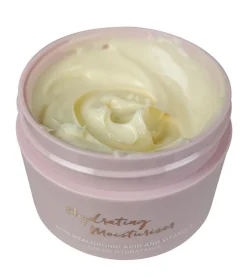 Crema hidratante con ácido hialurónico y vitamina E
