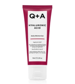 Crema hidratante facial con ácido hialurónico
