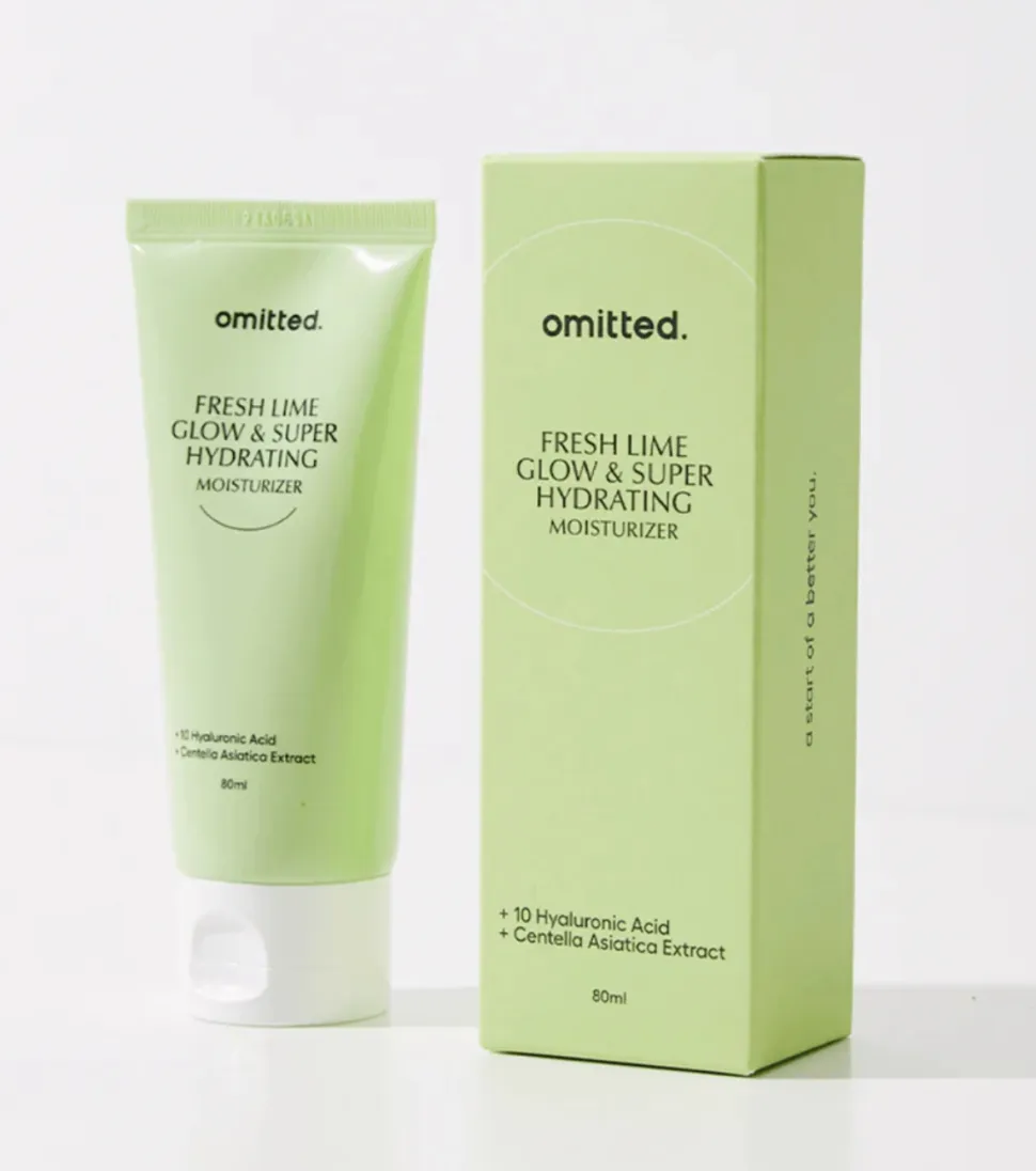 Crema hidratante ligera Fresh Lime Glow & Super Hydrating Moisturizer
