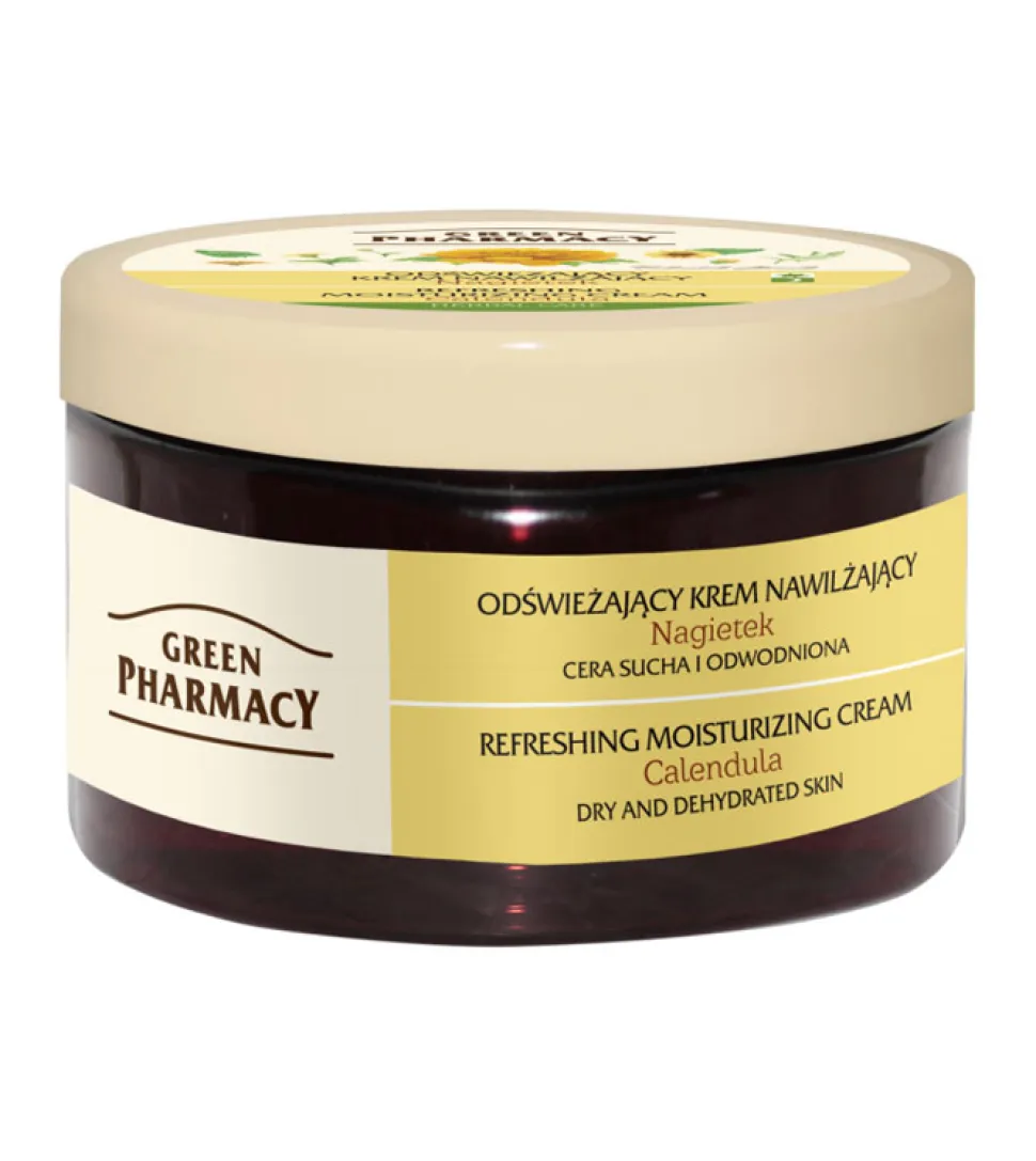 Crema hidratante y refrescante para piel seca - Caléndula