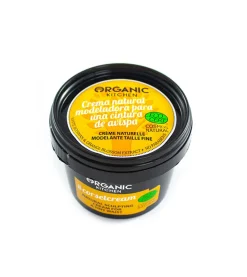 Crema natural modeladora para una cintura de avispa