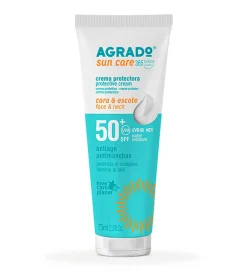 Crema protectora facial antimanchas SPF50+