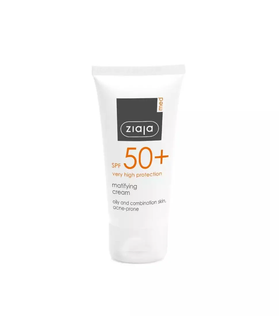 Crema protector solar matificante SPF50+ - Pieles grasas y mixtas