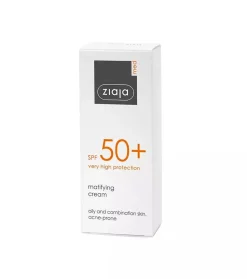 Crema protector solar matificante SPF50+ - Pieles grasas y mixtas