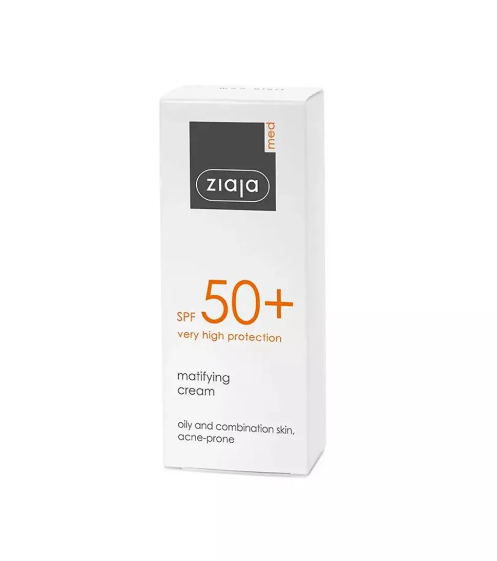 Crema protector solar matificante SPF50+ - Pieles grasas y mixtas