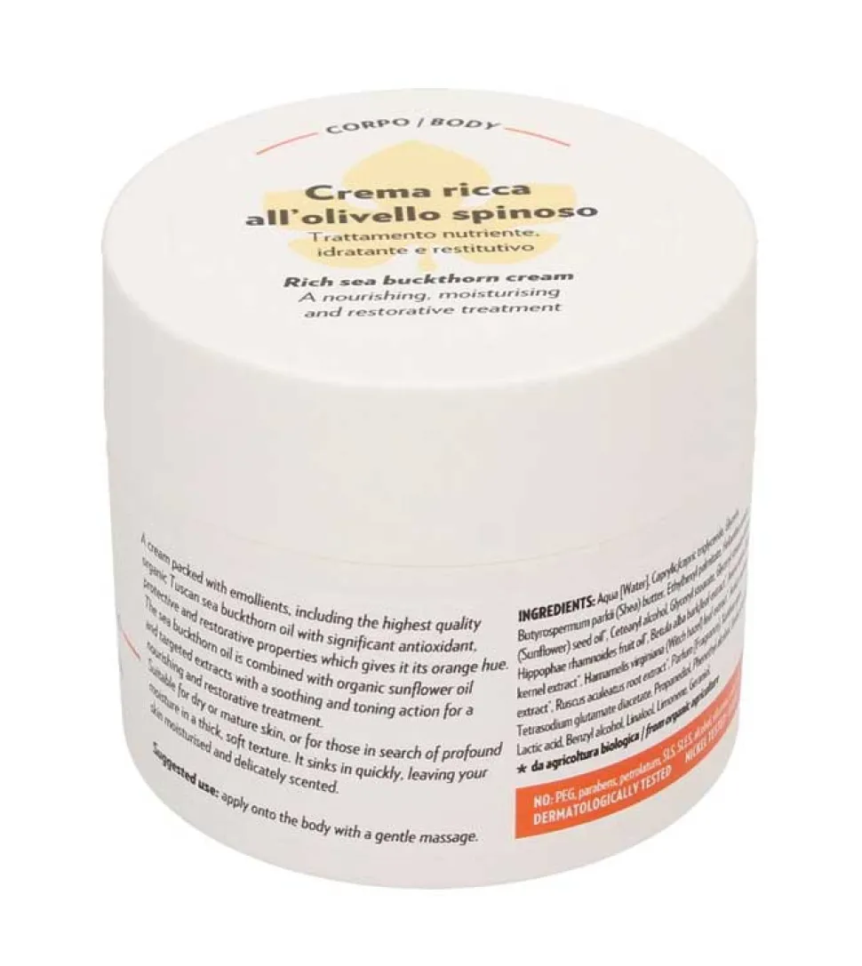 Crema rica en Espino Amarillo