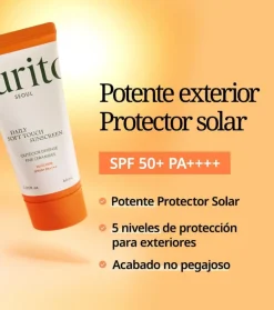 Crema solar ligera Daily Soft Touch SPF50+ PA++++ - Formato mini