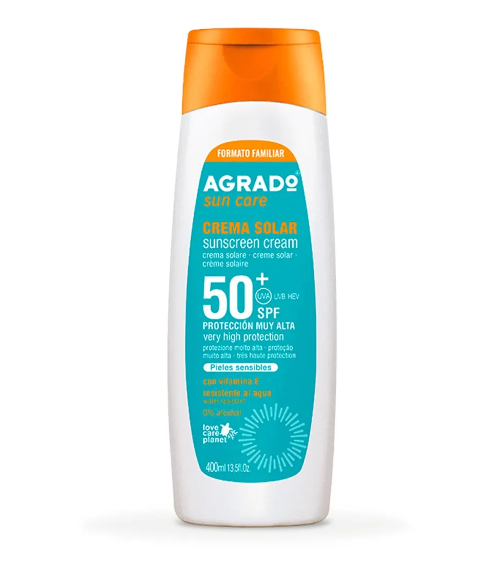 Crema solar SPF50+ - Muy alta