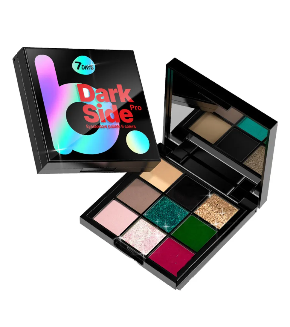 *Dark Side* - Paleta de sombras - 01: Black Mamba