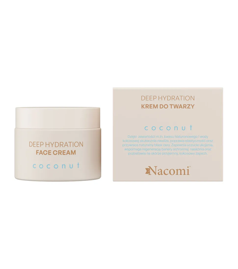 *Deep Hydration* - Crema facial hidratante con coco