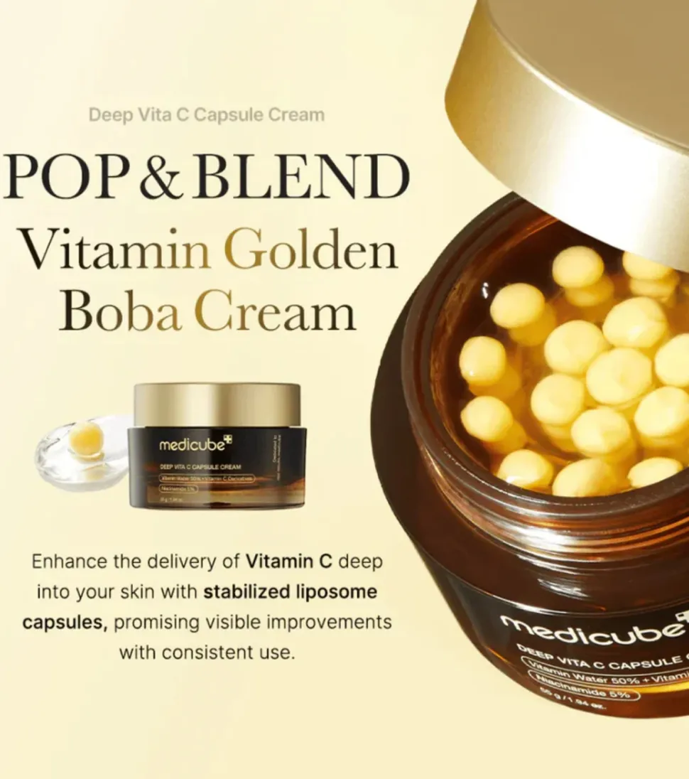 *Deep Vita C* - Crema facial iluminadora Deep Vita C Capsule Cream
