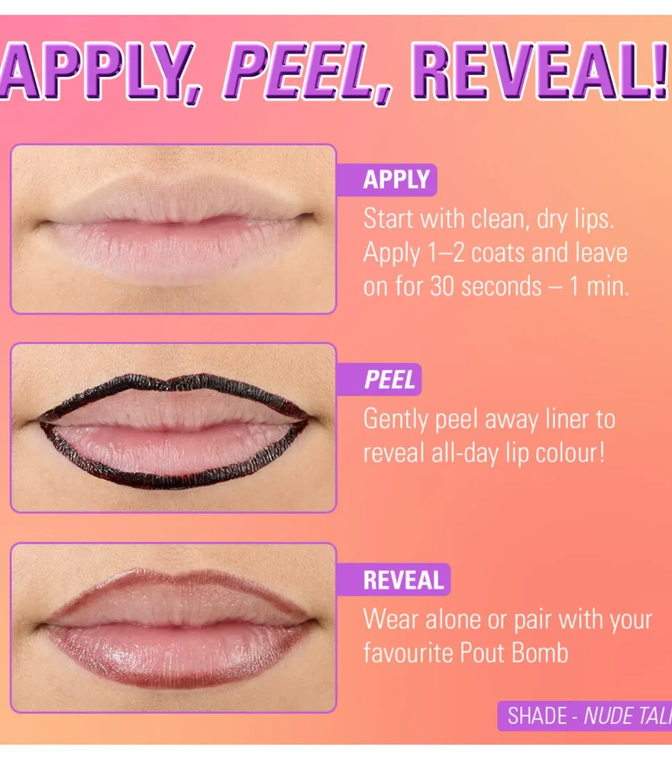 Delineador de labios Lip Shift Ink Peel Off - Nude Talk