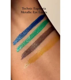 Delineador de ojos líquido metálico Euphoria - Gun Metal