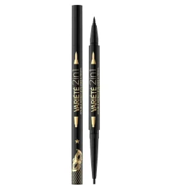 Delineador líquido y lápiz de ojos Variété 2 en 1