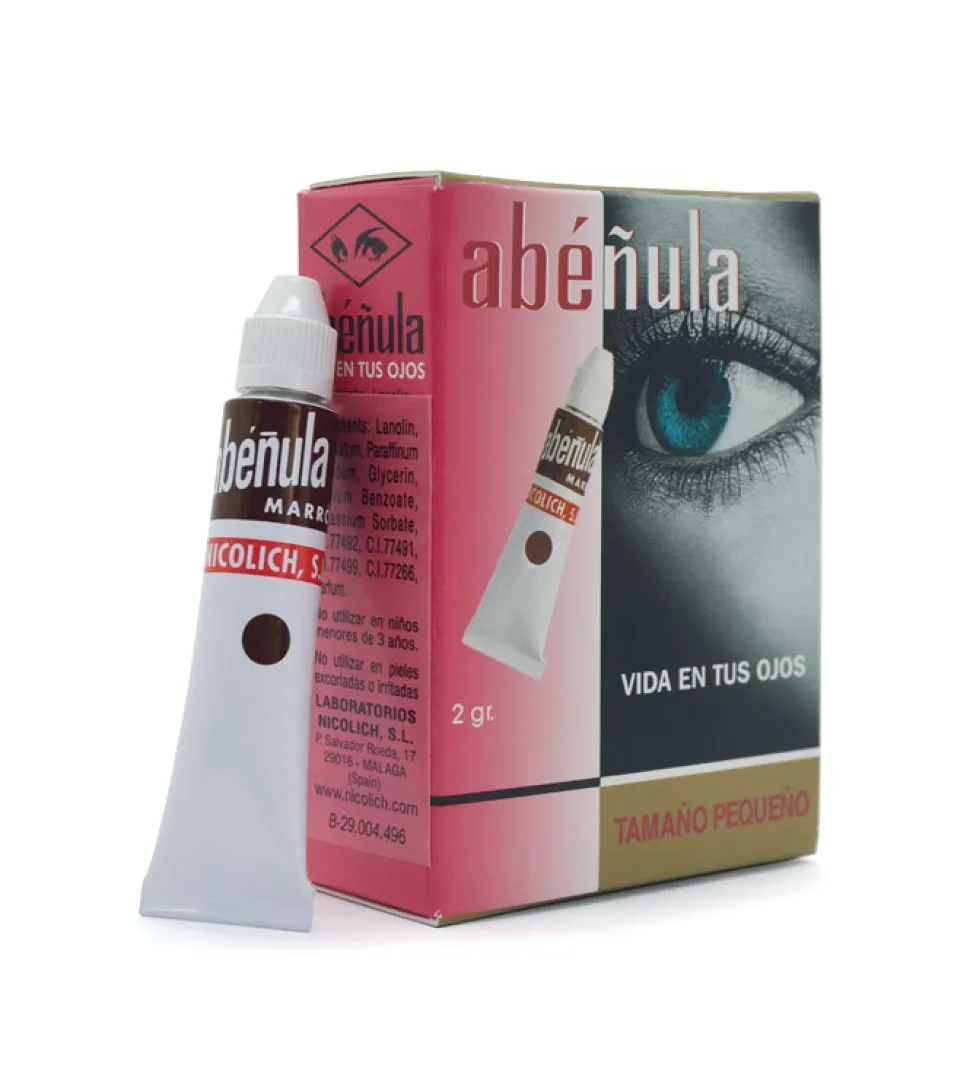 Desmaquillante, delineador y tratamiento para ojos y pestañas 2g - Marrón