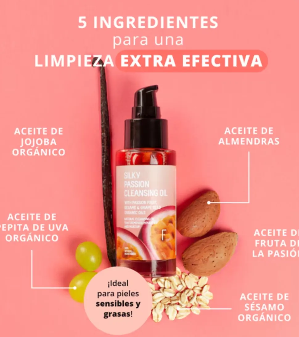 Desmaquillante waterproof en aceite Silky Passion