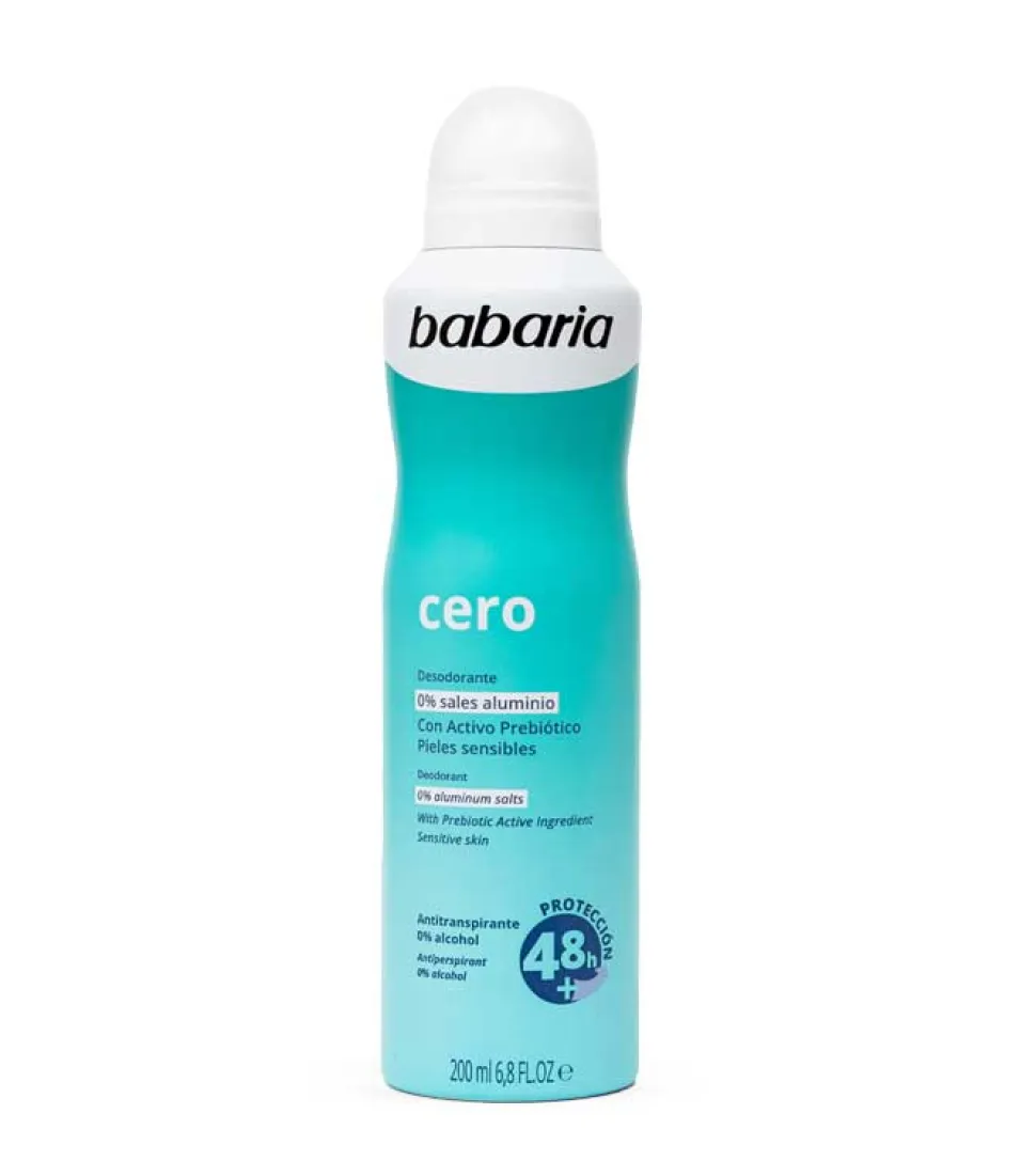 Desodorante en spray Cero - 0% sales aluminio