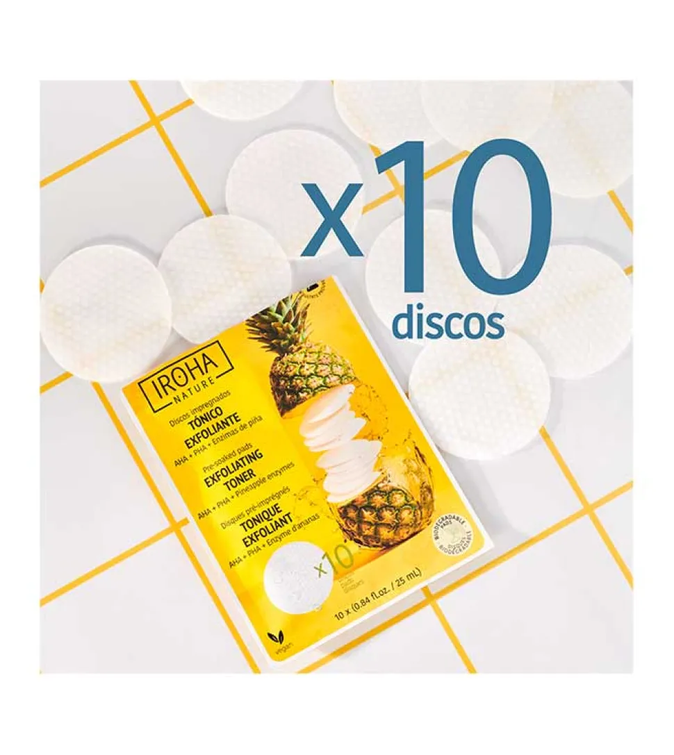 Discos tonificantes - Exfoliantes e iluminadores
