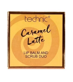 Dúo de bálsamo y exfoliante de labios - Caramel Latte