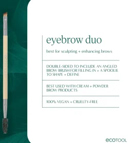 Dúo de brochas para cejas Eyebrow Duo