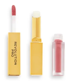 Dúo de labial líquido + bálsamo Supreme Stay 24HR - Velvet