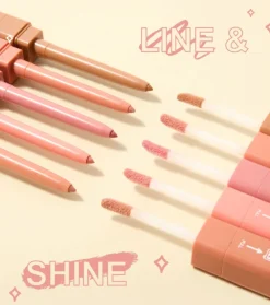 Dúo perfilador de labios y brillo de labios Line & Shine - Yours but better