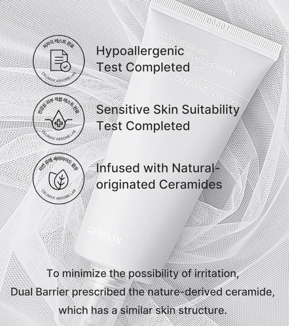 *Dual Barrier* - Crema reparadora Dual Barrier Skin Wearable