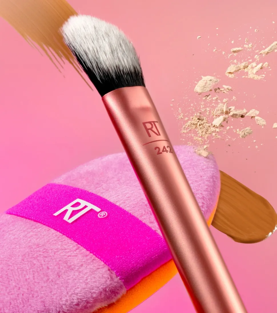 Duo de brocha + esponja Precision Perfection