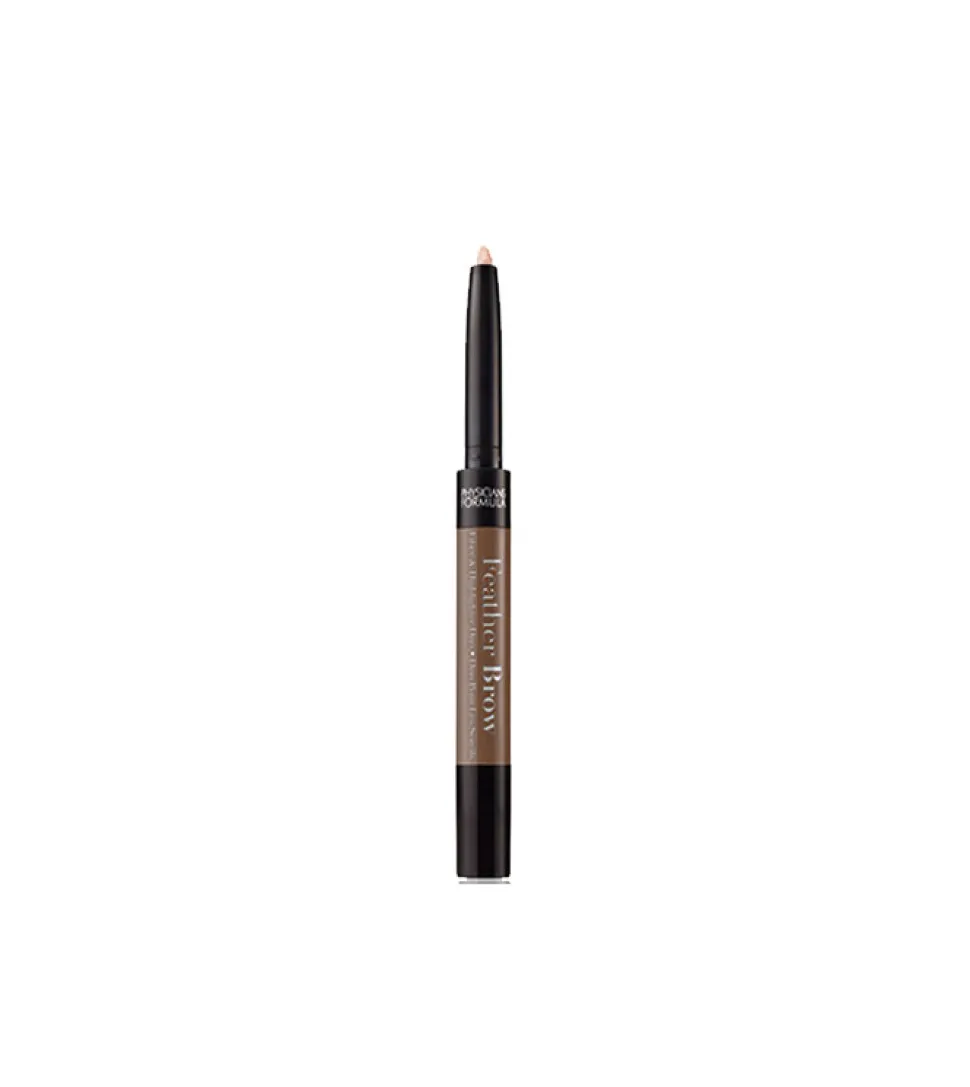 Duo iluminador y fibras para cejas Eye Booster Lash Feather - Brunette
