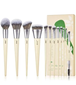 *Eco-Friendly Makeup* - Set de brochas 12 piezas - T327: Burlywood